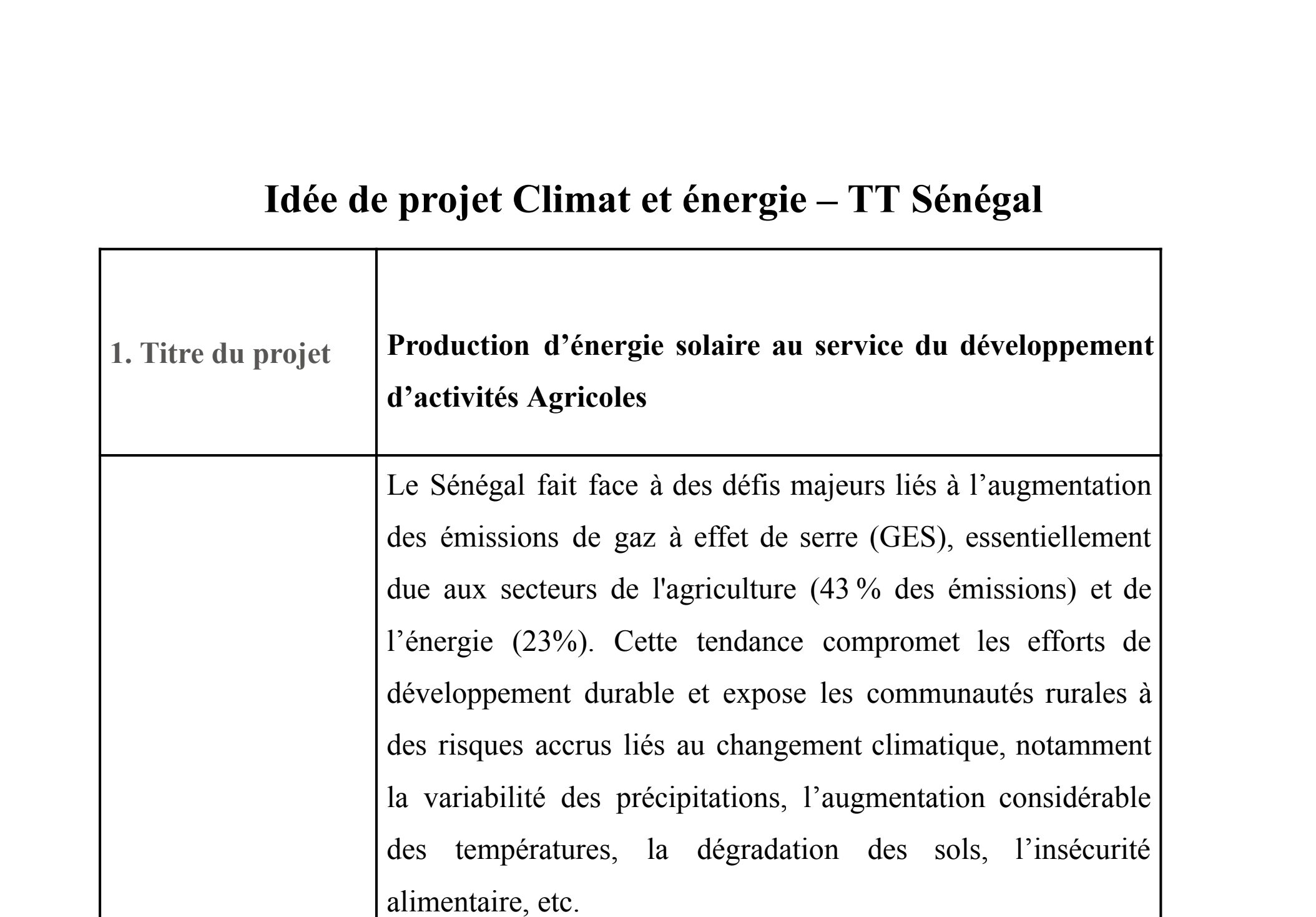 Climate & Energy Task Force Project Idea- French